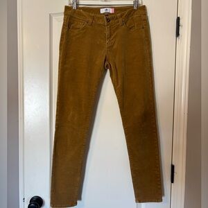 CAbi Mustard Corduroy skinny Jeans